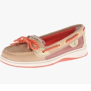 Sherry Top Sider Angel Fish leather boat shoe 9.5
